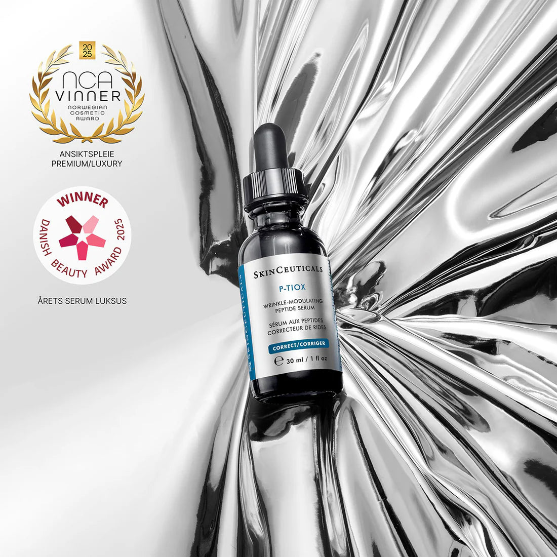 SkinCeuticals kampanje - kjøp P-Tiox serum få C E Ferulic i gave