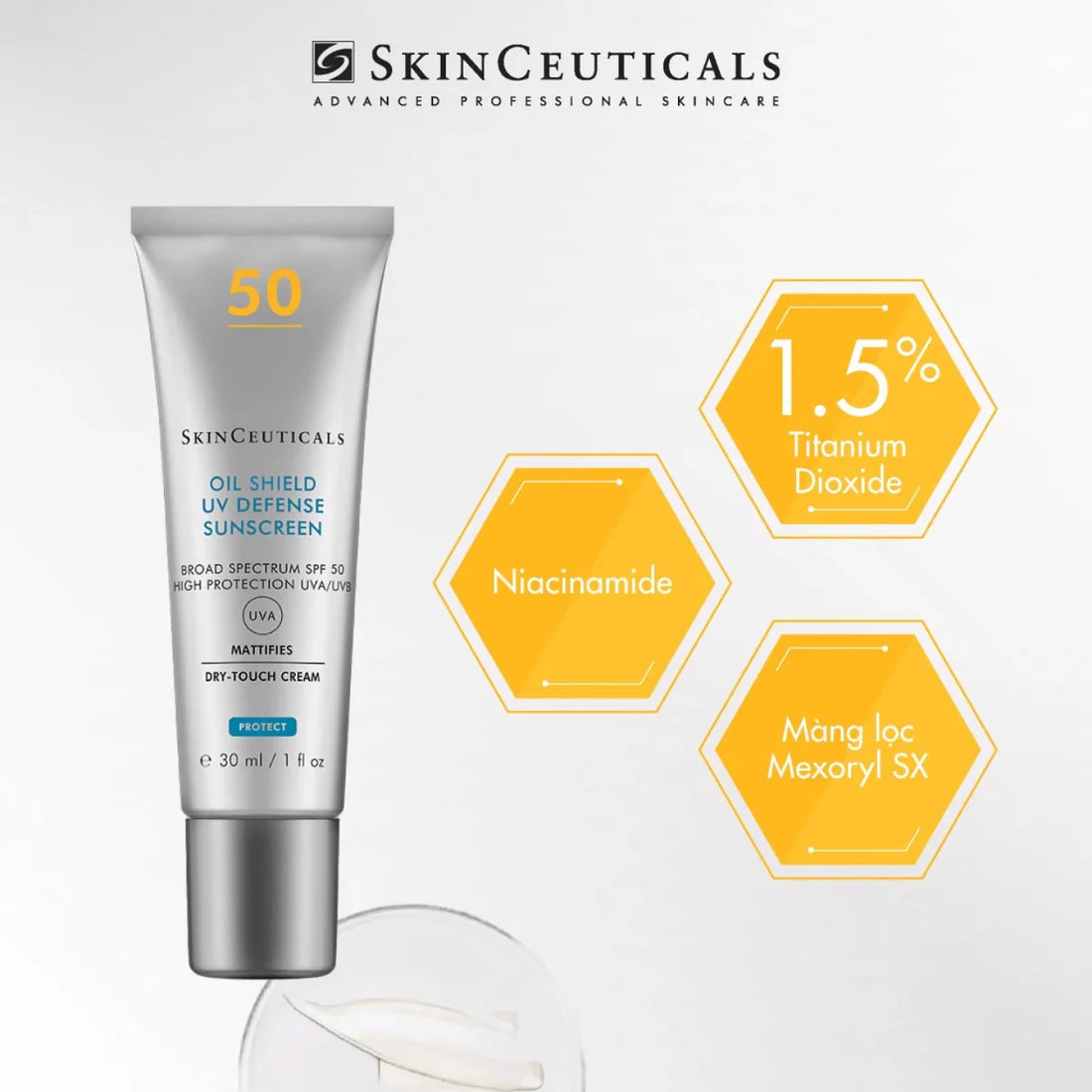 SkinCeuticals Oil Shield UV Defense SPF50 30ml
