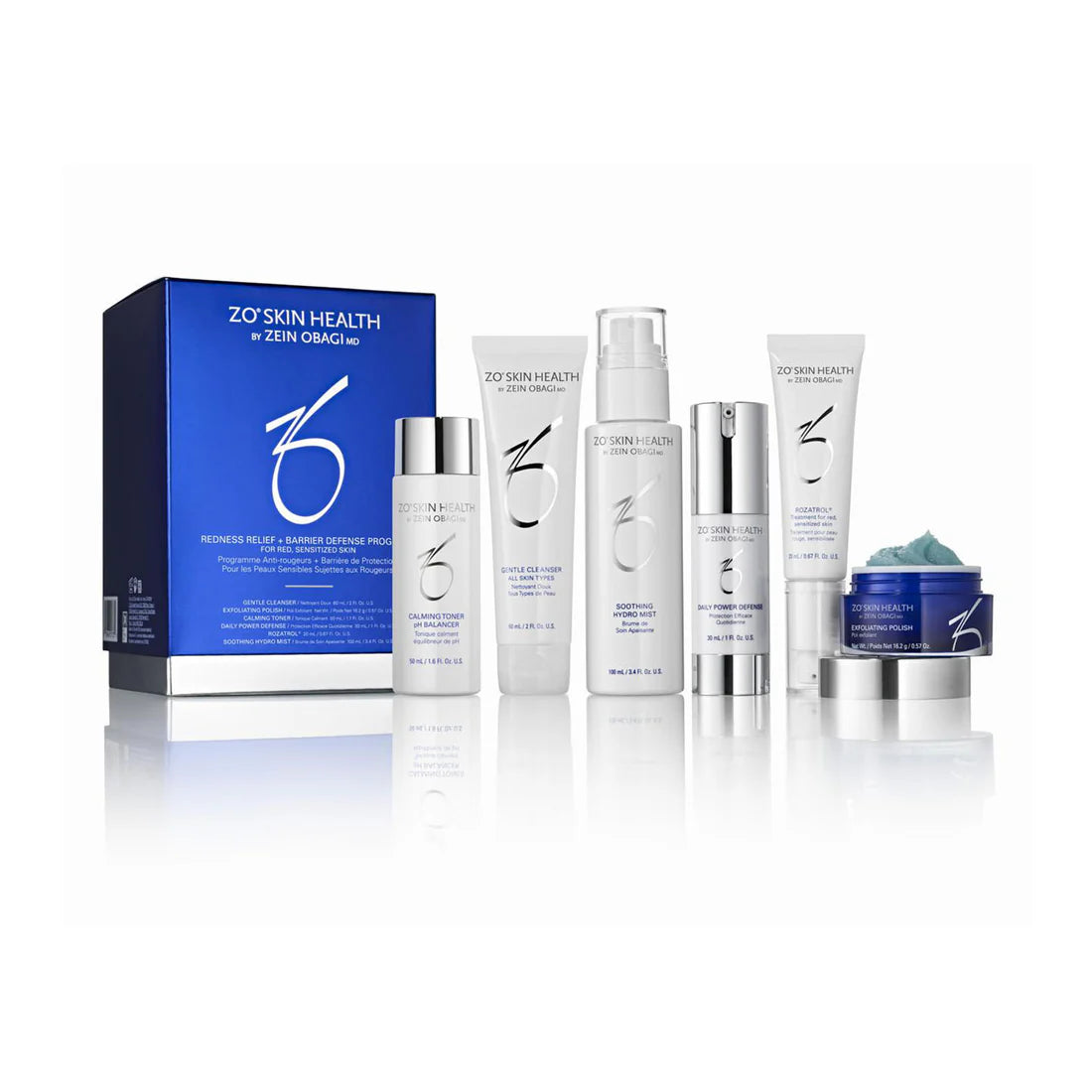REDUSERT PRIS GRUNNET UTLØPSDATO    ZO Skin Health Redness Relief + Barrier Defense Program