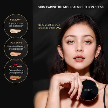 Genosys Skin Caring Blemish Balm Cushion SPF 50 15gr + 15gr